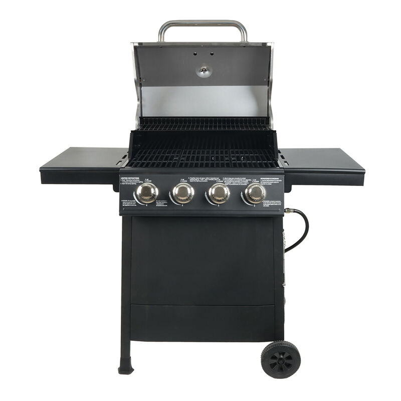 Grill Boss 4-Burner Gas Grill with Side Burner image number 9
