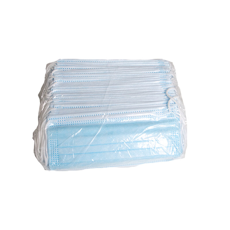 Carelder Disposable 3-Ply Face Masks, 50-pack image number 2