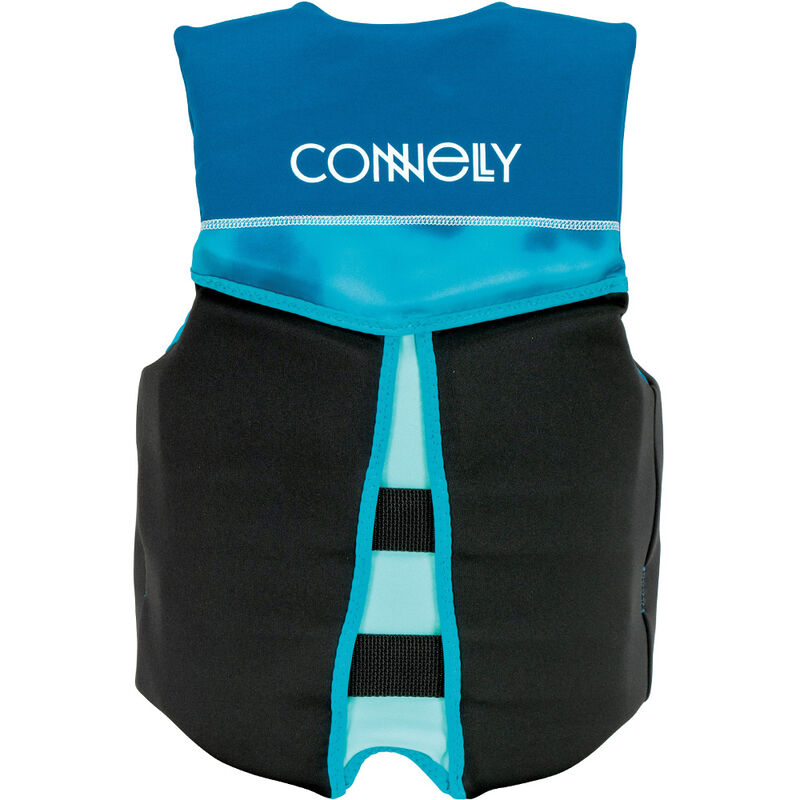Connelly Junior Classic Neo Life Jacket, Aqua Blue image number 2