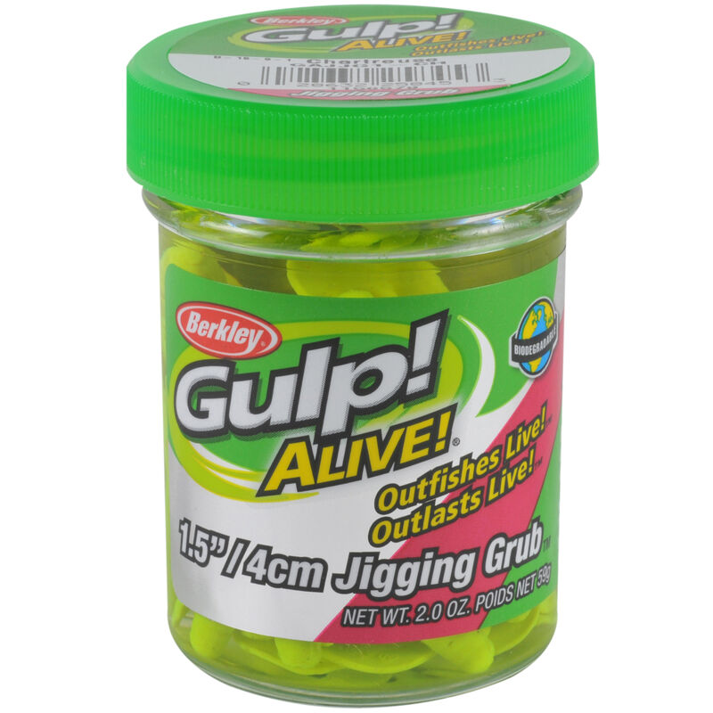 Berkley Gulp! Alive! Jigging Grub image number 7
