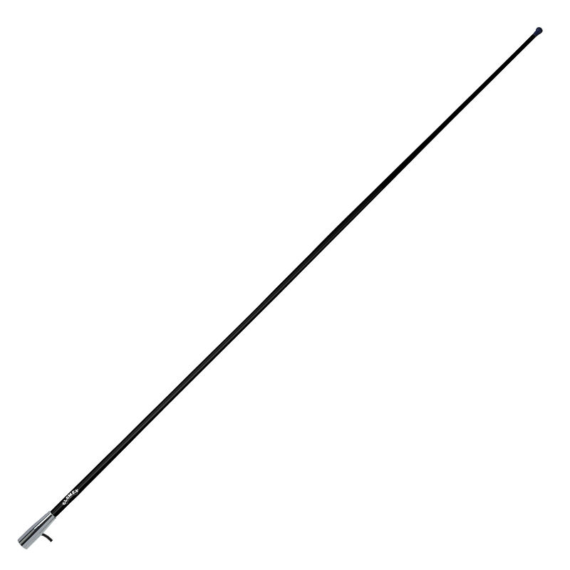 Glomex 5' Black 3dB VHF Antenna With Chrome Ferrule image number 1