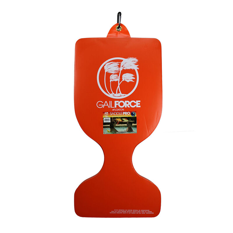 Gail Force Extra Thick Saddle Float - Orange image number 1