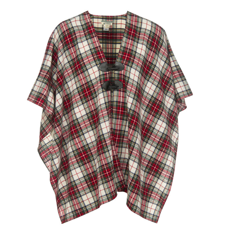 Ultimate Terrain Women's Explorer Flannel Poncho image number 1