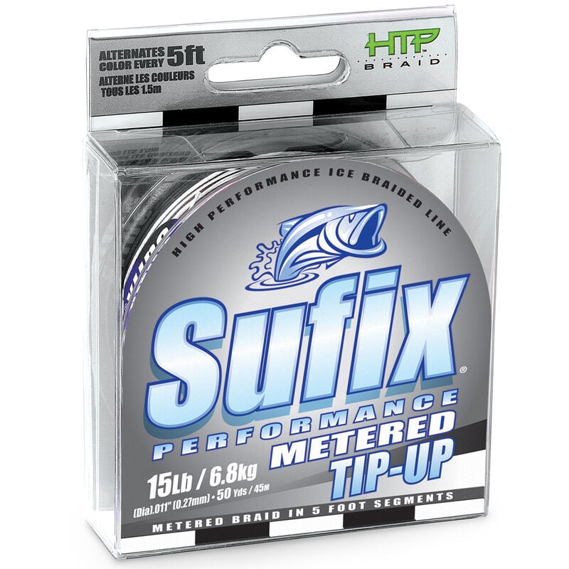 Sufix Performance Metered Tip-Up Ice Braid Line, 20-Lb. Test image number 2