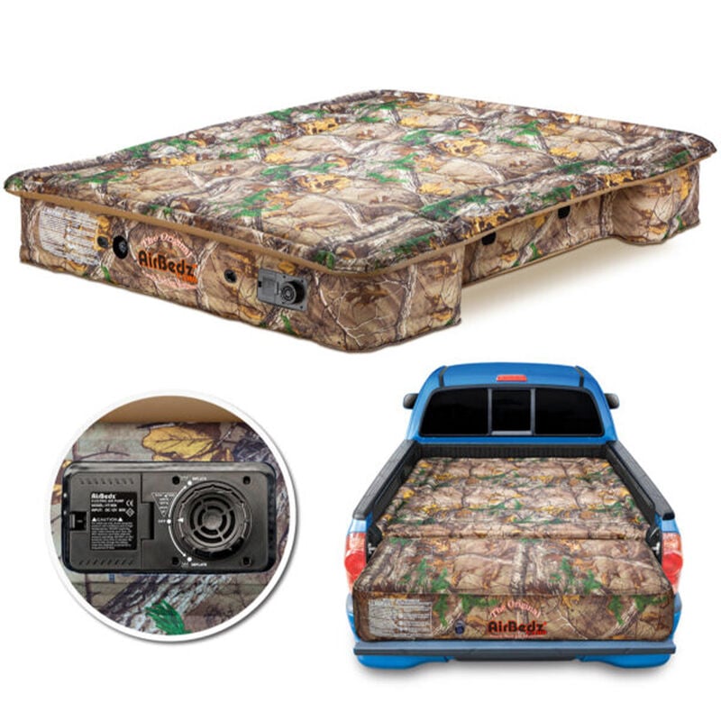 Pittman Outdoors AirBedz Full Size Truck Bed Air Mattress with Built-In Air Pump, Camo