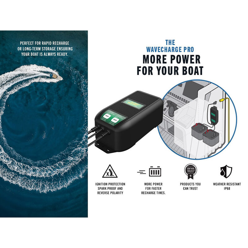 Battery Tender WaveCharge Pro 4-Bank 12V 40 Amp BC and Maintainer image number 3