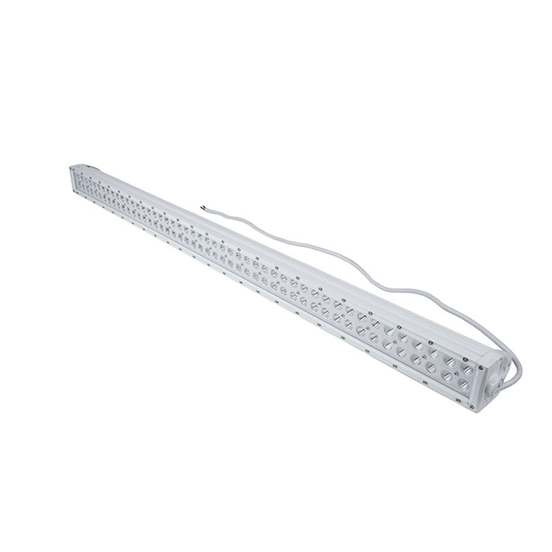 New - 50inch Marine Grade Dual Row Straight Light Bar with 288-Watt 96 x 3W High Intensity CREE LEDs image number 1