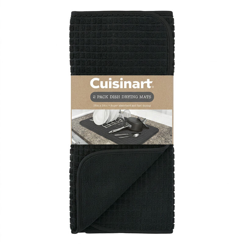 Cuisinart 2 Pack 18 in x 24 in Dish Drying Mats 