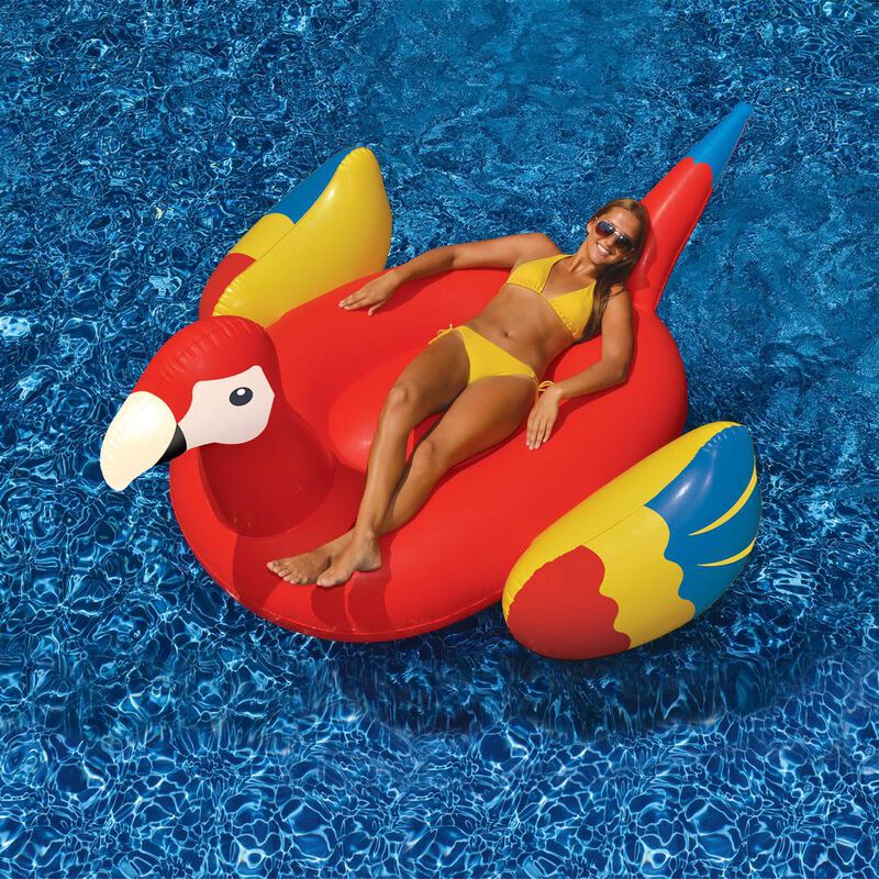 Swimline Giant Parrot Ride-On Float image number 2
