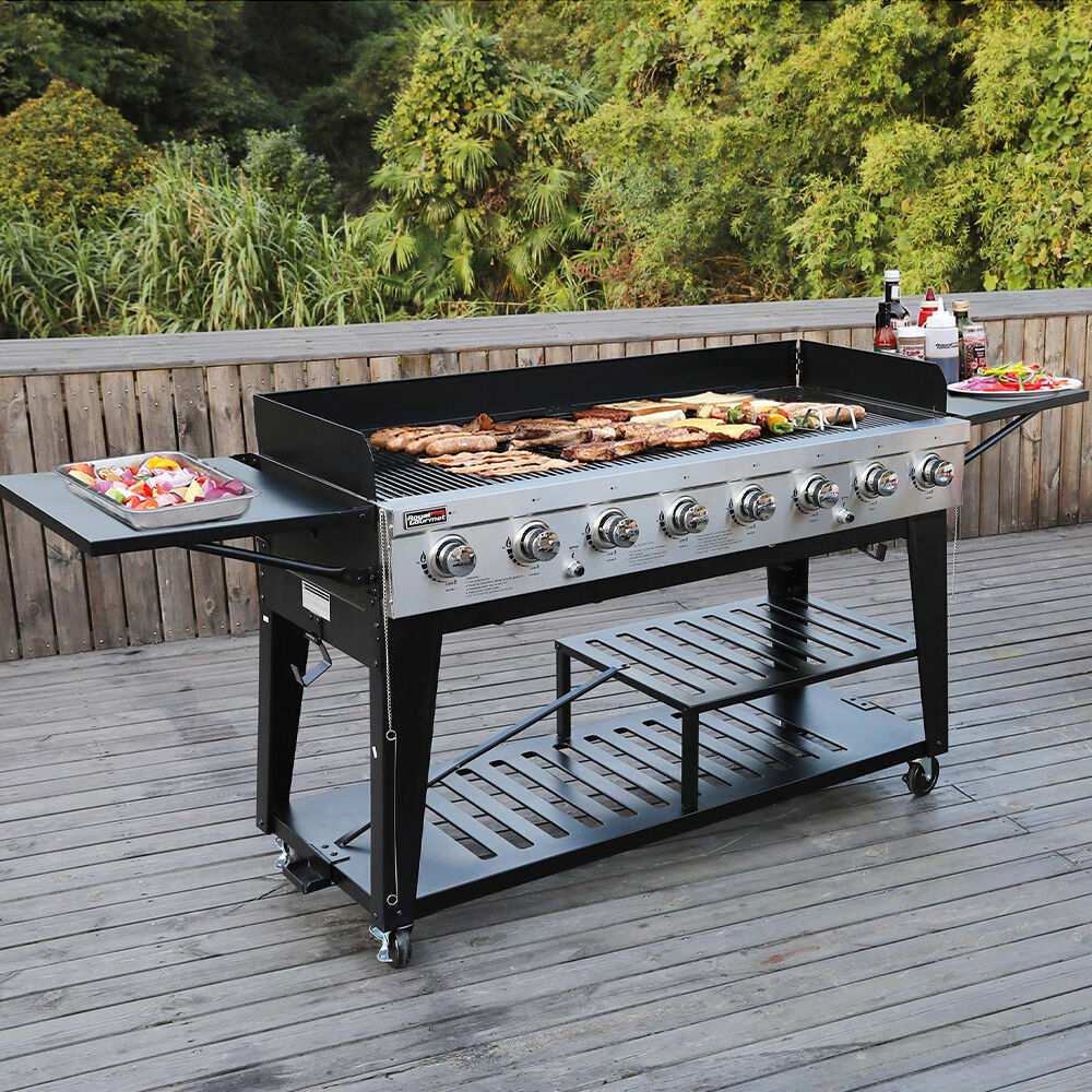 Royal Gourmet GB Series 8-Burner Gas Grill with Cover