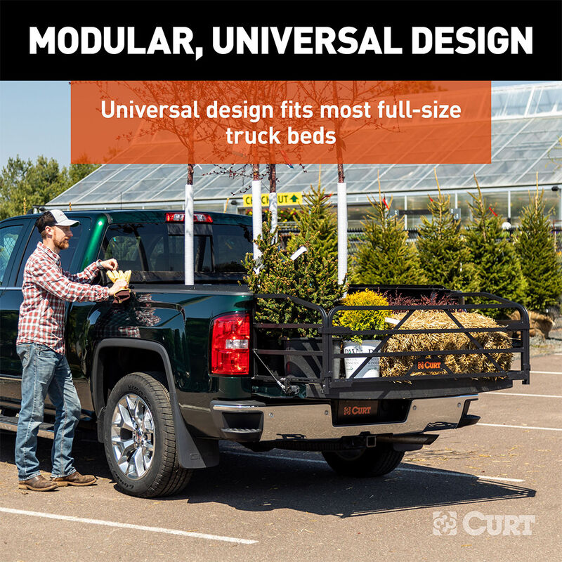 CURT 18325 Universal Truck Bed Extender with Fold Down Tailgate image number 5