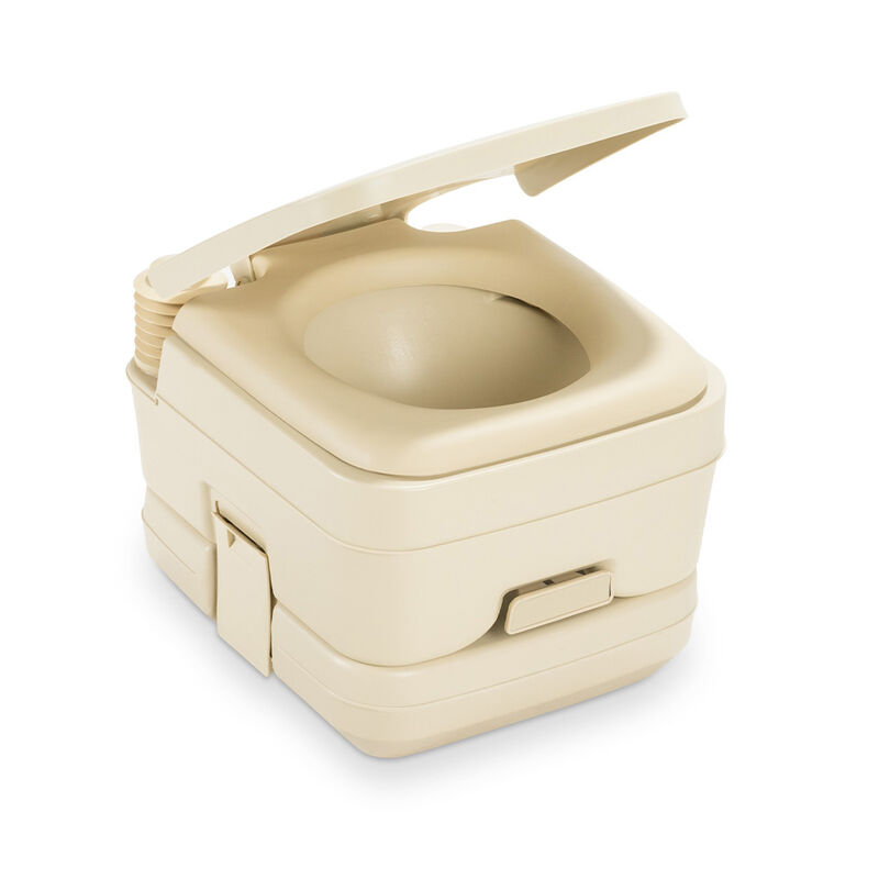 Dometic 964 Portable Toilet w/ MSD Fittings 2.5 Gallon Parchment 