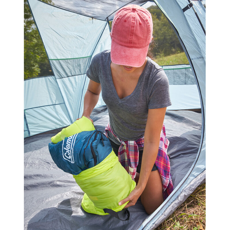 Coleman Kompact 40&deg;F Big & Tall Contour Sleeping Bag image number 18