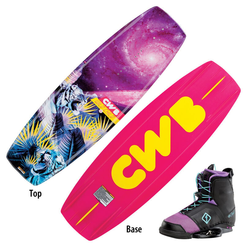 CWB Wild Child Wakeboard With Ember Bindings image number 1