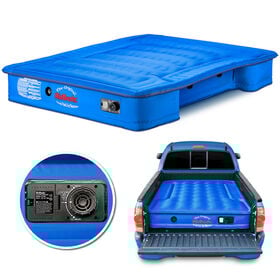 Pittman Outdoors AirBedz Original Full-Size Truck Bed Air Mattress with Built-In Air Pump, Blue