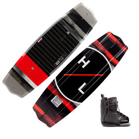 Hyperlite State 2.0 125 Wakeboard With Kid's Remix Bindings