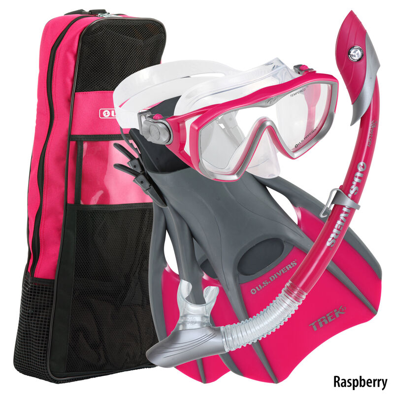 U.S. Divers Diva Ladies Travel Snorkeling Set image number 4