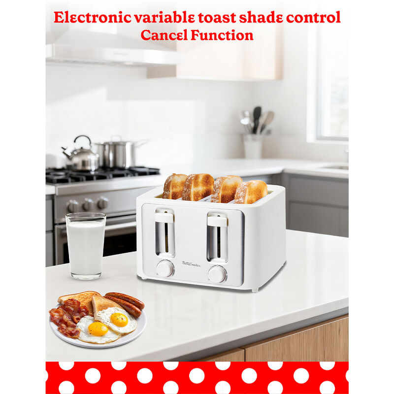 Betty Crocker 4-Slice Toaster image number 4