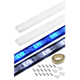 Overton's 24' Flex Track LED Light Kit For Pontoon Boats