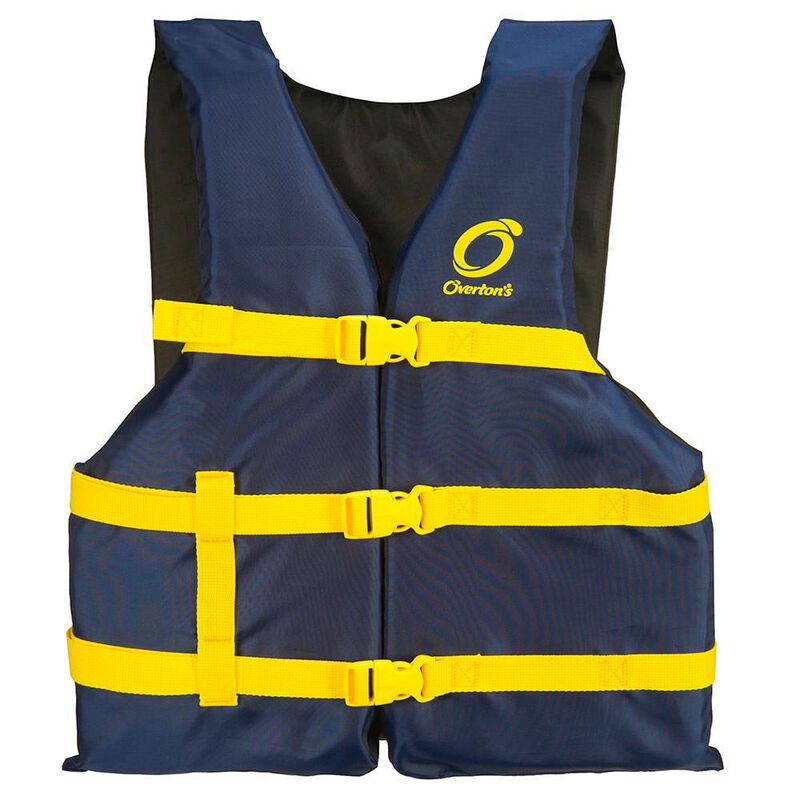 Overton's Universal Adult Life Jackets 4-Pack, Blue image number 2