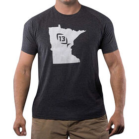 13 Fishing Onyx State Minnesota Tee