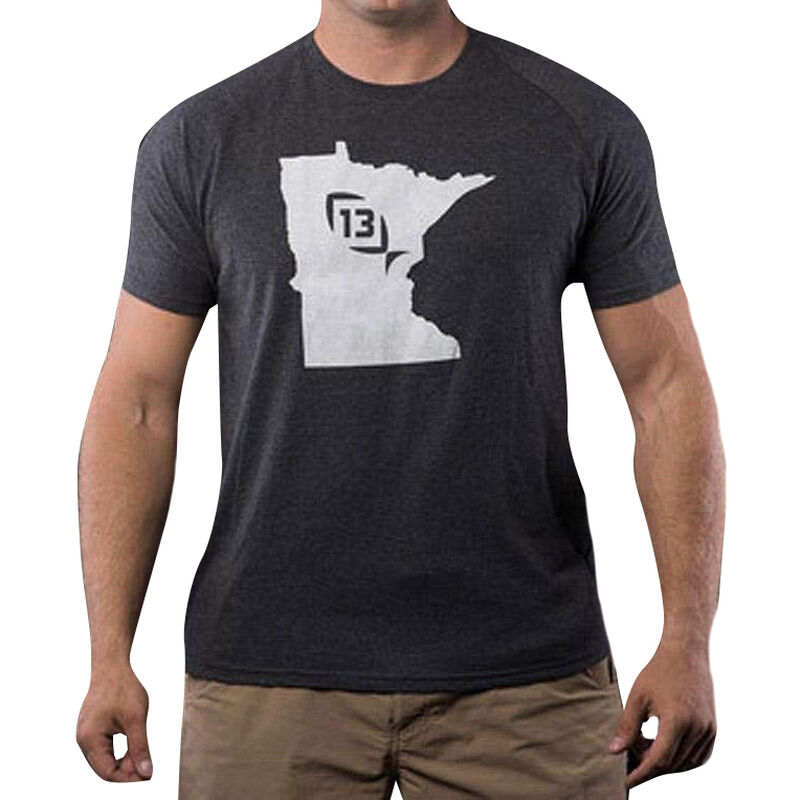 13 Fishing Onyx State Minnesota Tee image number 1