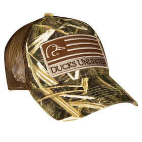 Ducks Unlimited Men&rsquo;s Camo Mesh-Back Hat