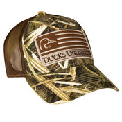 Ducks Unlimited Men’s Camo Mesh-Back Hat