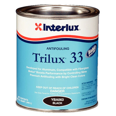 Interlux Trilux 33 Antifouling Paint, Quart