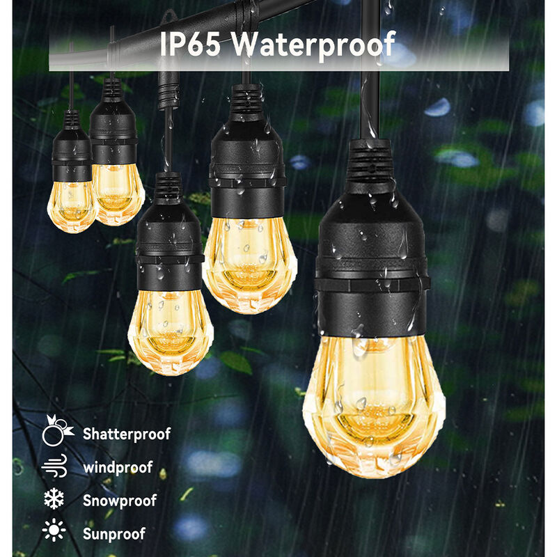 Topus International 48ft Smart String Light image number 8