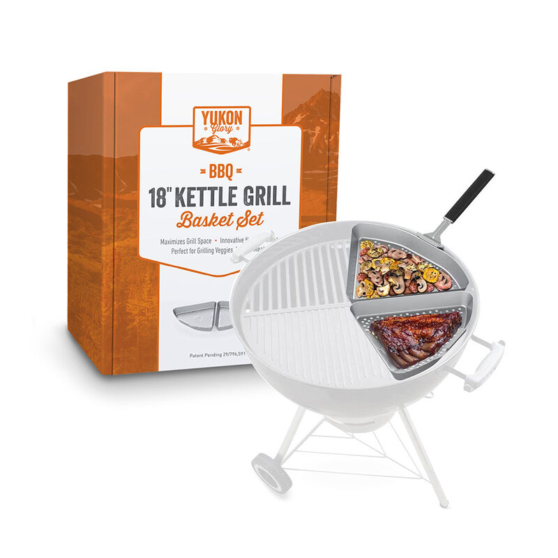 Yukon Glory 18" Kettle Grill Basket Set image number 2
