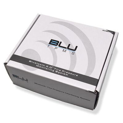 BLU Tire Pressure & Temperature Monitoring System, External 1-150psi, Set of 4
