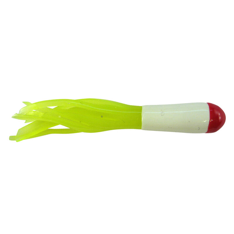 The Southern Pro Tri-Color Lit&rsquo;l Hustler Crappie Bait boasts the same classic tube design as the original Lit&rsquo;l Hustler but now comes in a stunning three-color combination. image number 5