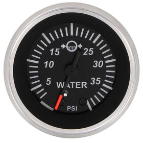 Sierra Black Sterling 2" Water Pressure Gauge