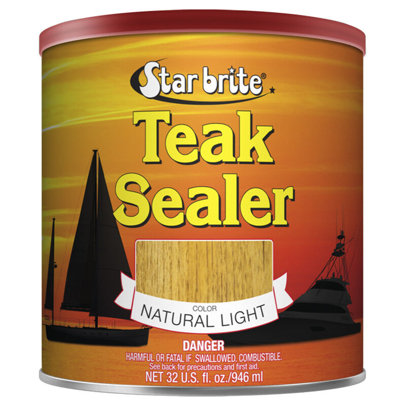 Star brite Tropical Teak Oil Sealer (Natural Light), 32 oz. image number 1