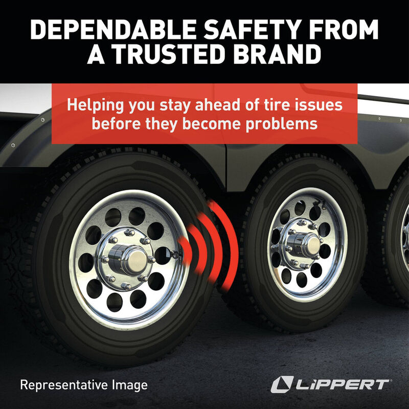 Lippert Tire Linc PRO RV TPMS Tire Pressure Monitoring System LCD Monitor image number 7