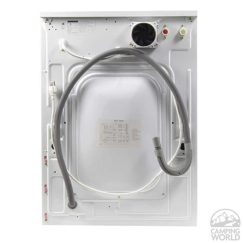 Pinnacle Super Combo Washer/Dryer 4400 with Automatic Water Level and Sensor Dry, White image number 10