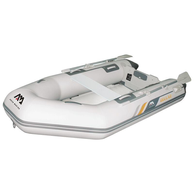 Aqua Marina 9'9" A-Deluxe Inflatable Speed Boat with Aluminum Deck image number 1