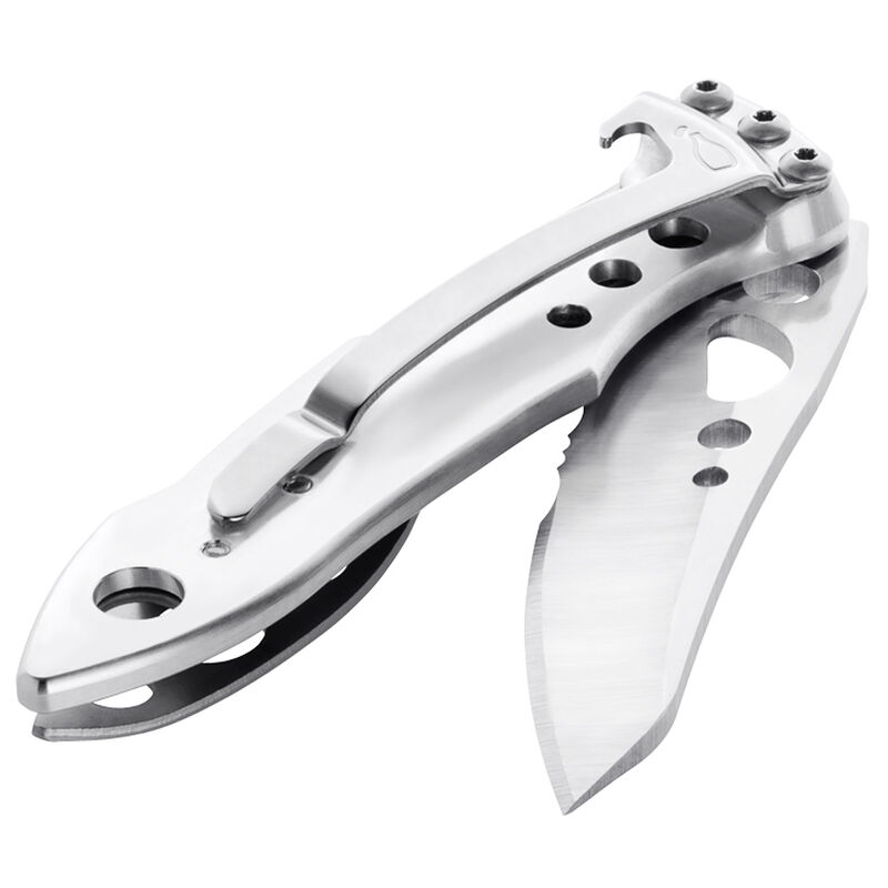 Leatherman Skeleton KBx Folding Knife And Bottle Opener Combo, Silver image number 6