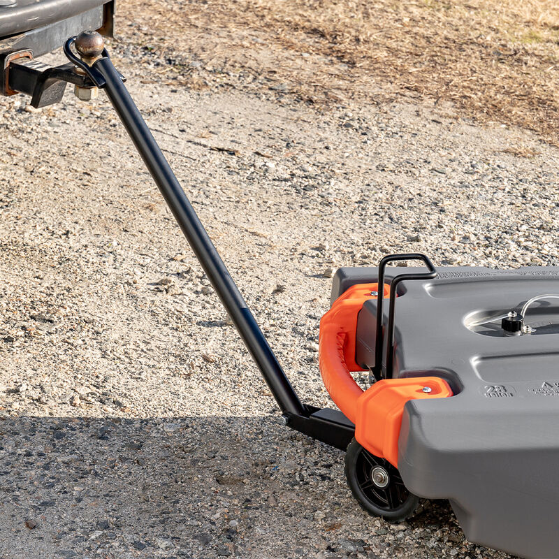 Camco Steerable Wheel Kit for 28 and 36-Gallon Rhino Tote Tanks image number 3