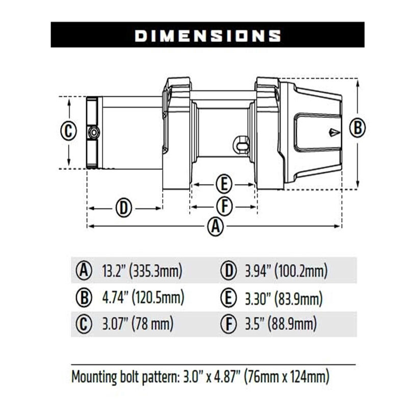 WARN 101025 VRX 25 Powersports Winch image number 4