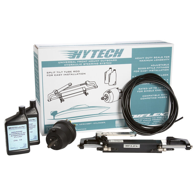 UFlex HYTECH 1.0 Hydraulic Steering Kit, Up To 150 HP image number 1