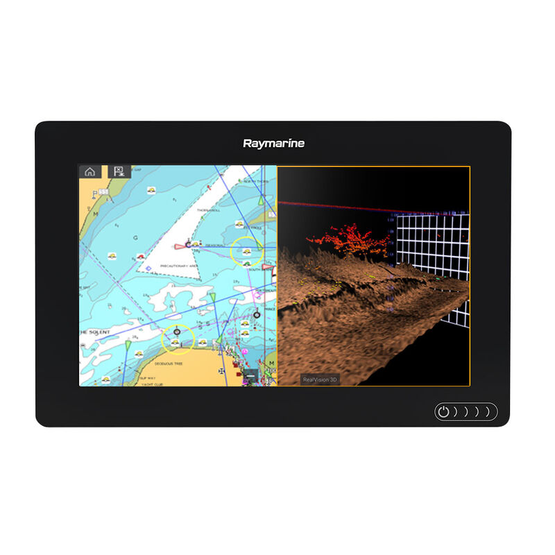 Raymarine Axiom 9 Touchscreen Multifunction Display with DownVision Sonar image number 2