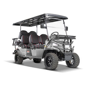 Kandi Kruiser 6-Passenger Electric Golf Cart with Lithium Battery, 15 MPH