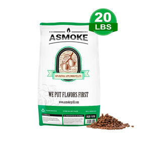 Asmoke Apple Hardwood Pellets, 20 lbs.