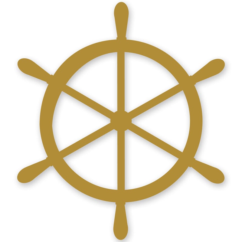 Ship's Wheel Vinyl Decal image number 14