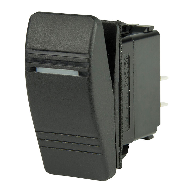 BEP DPST Contura Switch, Off/On, 1 LED image number 1