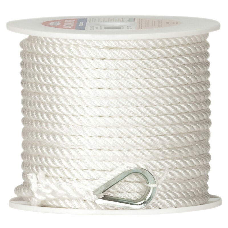 Twisted Nylon Anchor Line, 1/2" x 100' image number 1