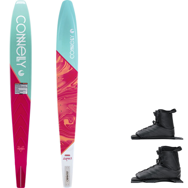 Connelly Women's Aspect Slalom Waterski With Double Tempest Bindings image number 1