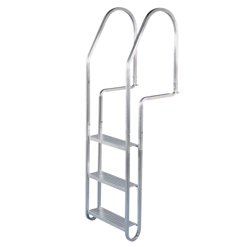 Dock Edge 3-Step Aluminum Dock Ladder with Quick Release image number 1